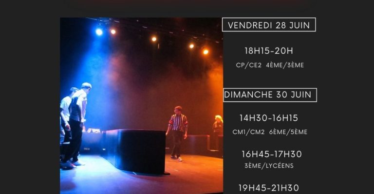 Spectacle Fin d'Année Théâtre et Impro 2024