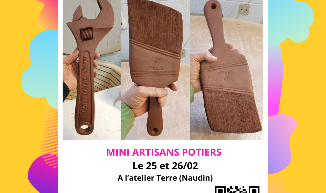 Stages Vacances d'Hiver - Mini Artisans Potiers (Publication Instagram)