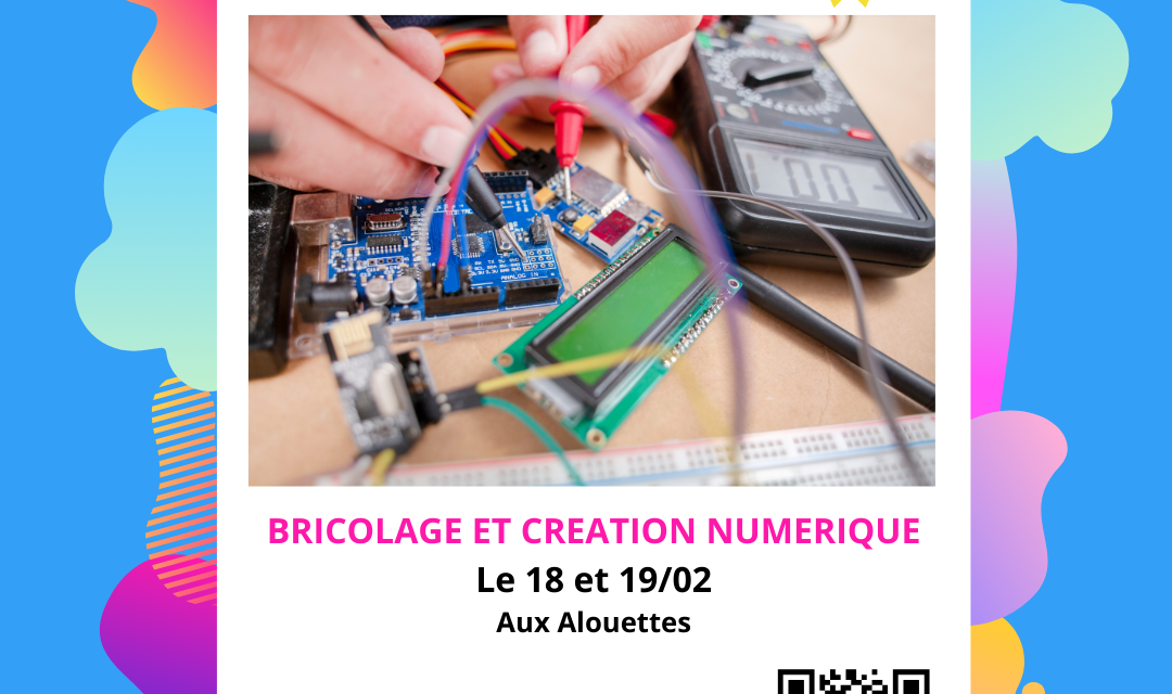 Stages Vacances d'Hiver - Bricolage et Création Numérique (Publication Instagram) 1