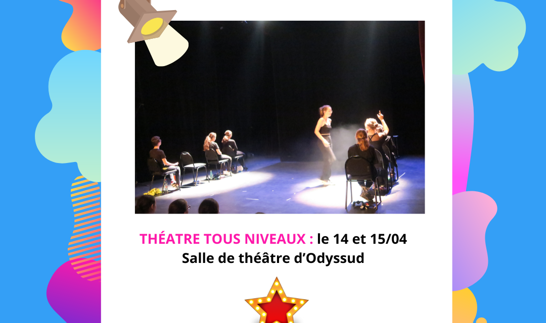Stage Théâtre Tous Niveaux (11 ans et +) (Publication Instagram)