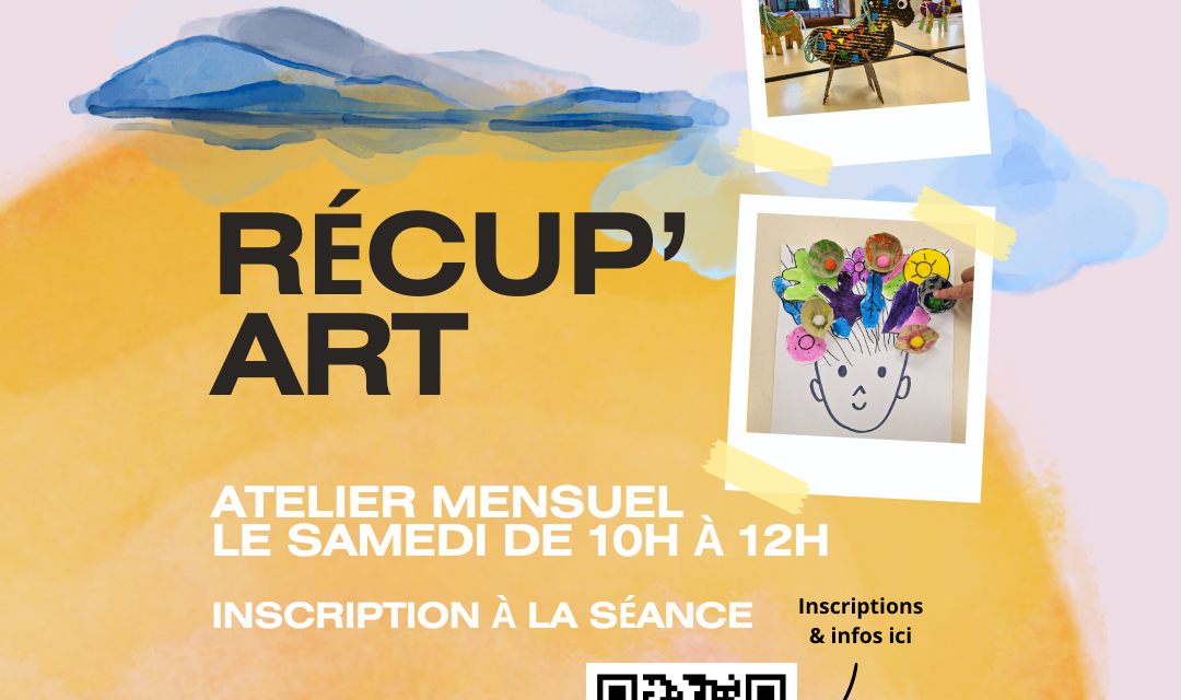 Atelier Récup'art (Publicaton Instagram)