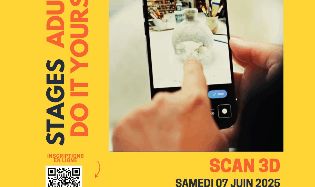 Stage Fablab DIY - Scan 3D