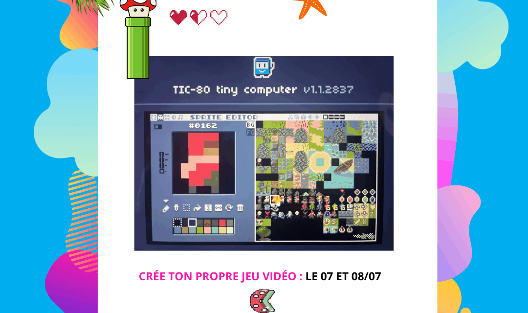 Stage Création d'un jeu Vidéo en 2D
