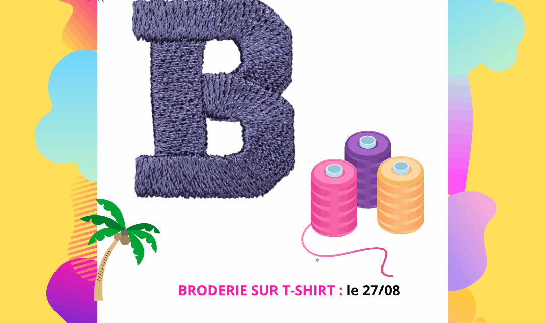 Broderie sur T-Shirt