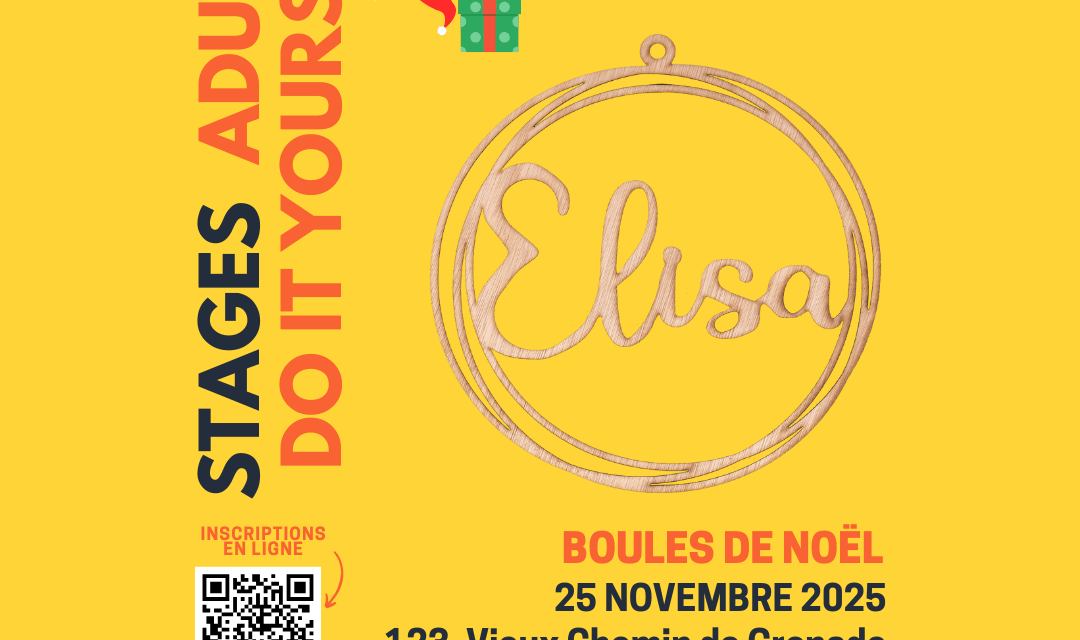 Stage Fablab DIY - Fabrique et Décore tes Boules de Noël 2