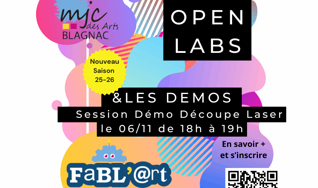 Openlabs et Démos 2025-2026 Découpe Laser