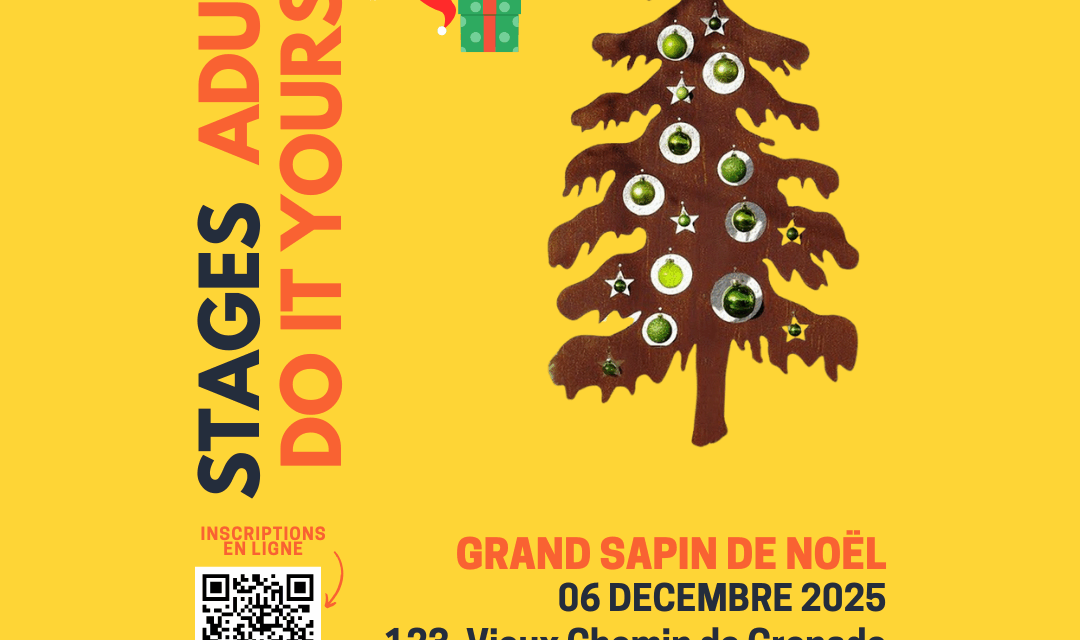 Stage Fablab DIY - Fabrique Ton Grand Sapin de Noël en Bois